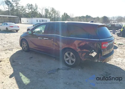 2019 Honda Odyssey Ex-L from USA, damaged, VIN 5FNRL6H79KB129720